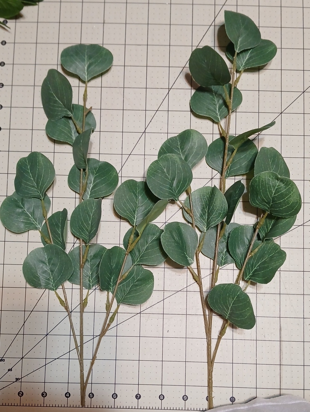 Artificial Eucalyptus Stems - Set Of 2